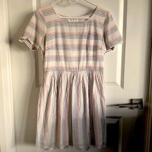 Cute Mini dress with stripes